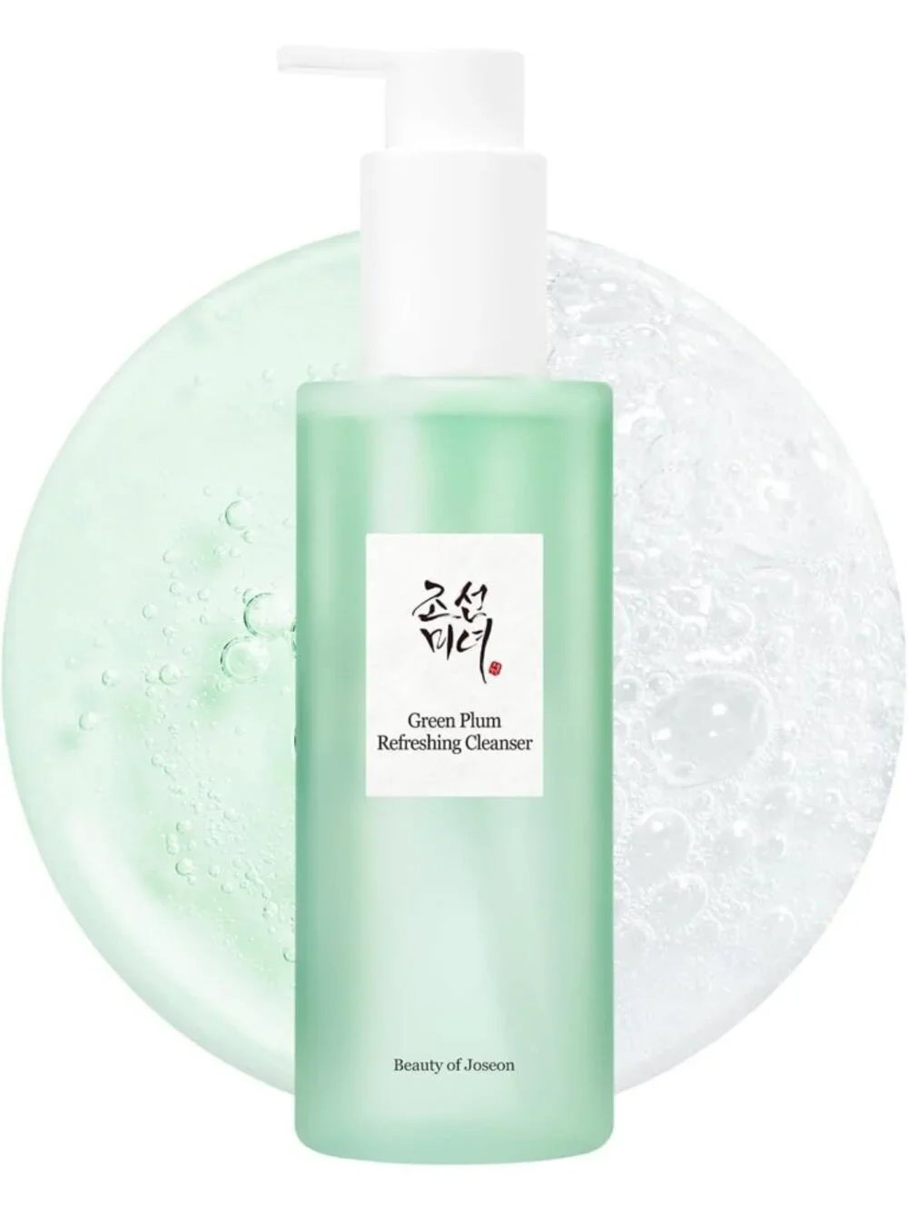 Refreshing Green Plum Cleanser Gel - Deep Pore Face Wash for All Skin Types